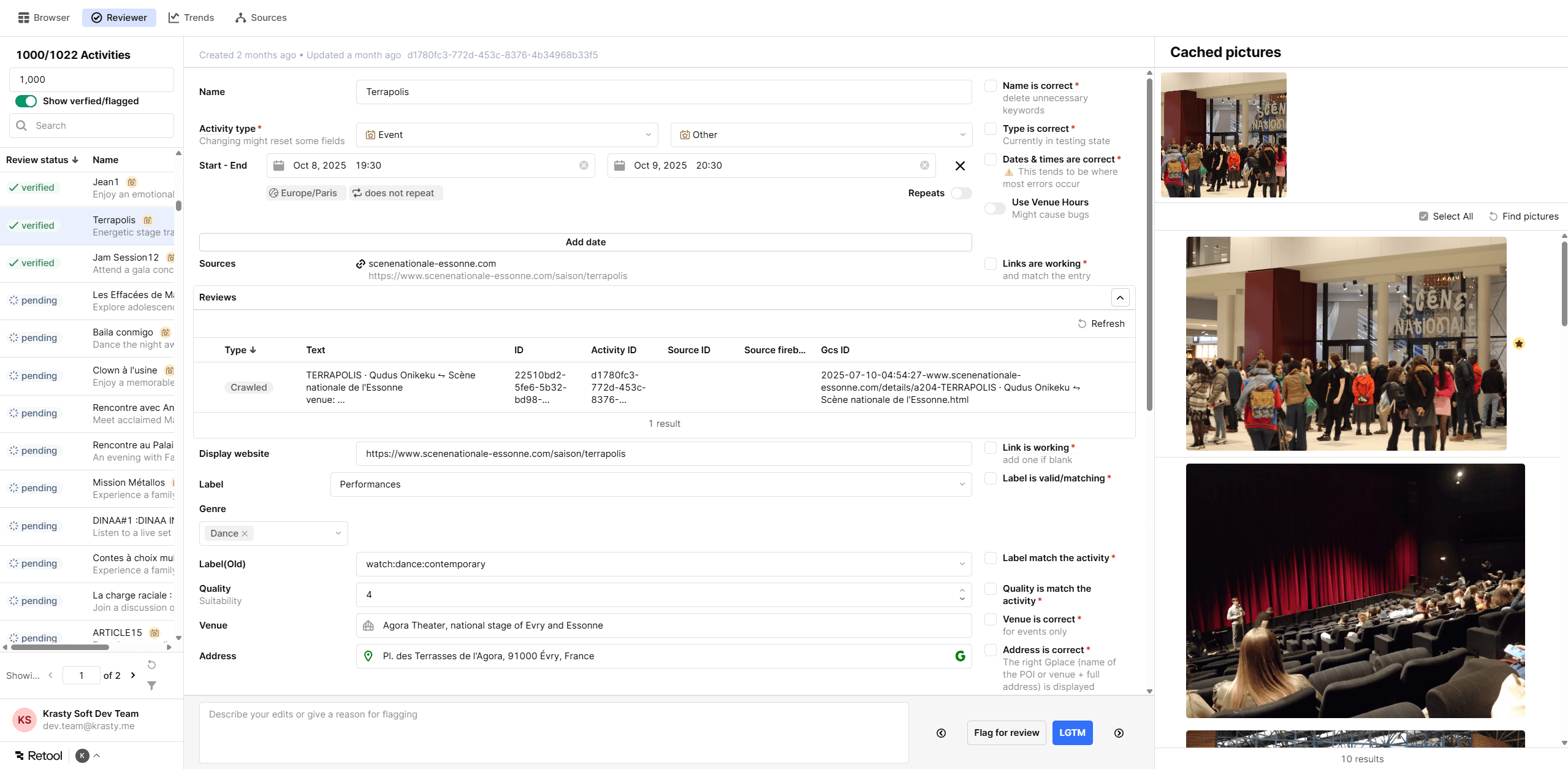 AI-Powered Activity Management Platform