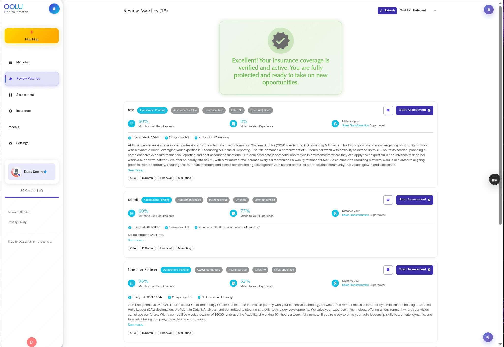 Oolu — AI Powered Hiring Platform